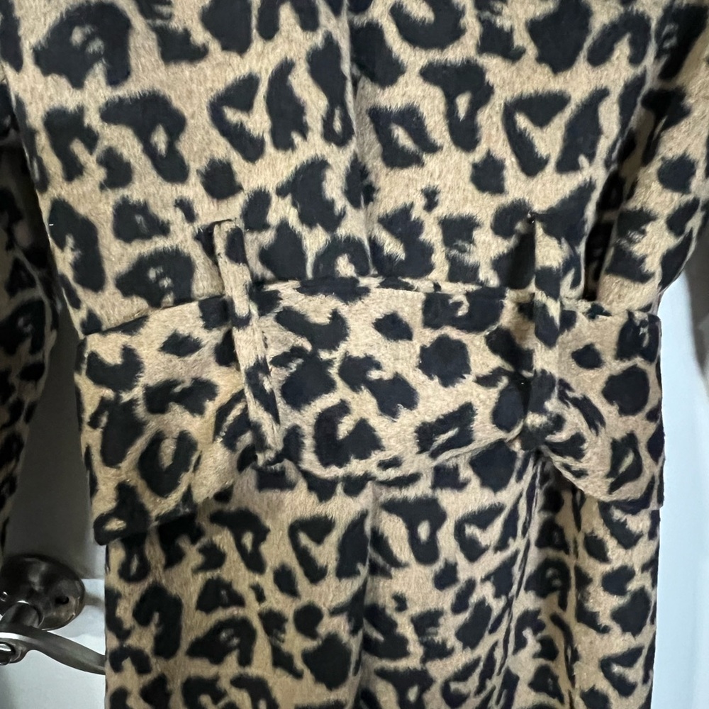 Never Fully Dressed Leopard Print Jacket - Black … - image 4